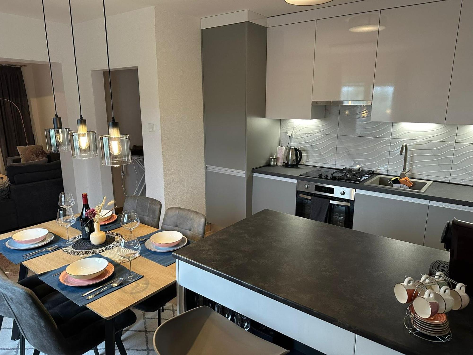 Spacious And Modern App With Big Terrace Malinska Ngoại thất bức ảnh
